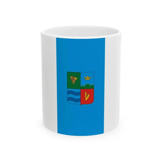 Flag of Borgata (Hungary) White Coffee Mug 11oz - Go Mug Yourself