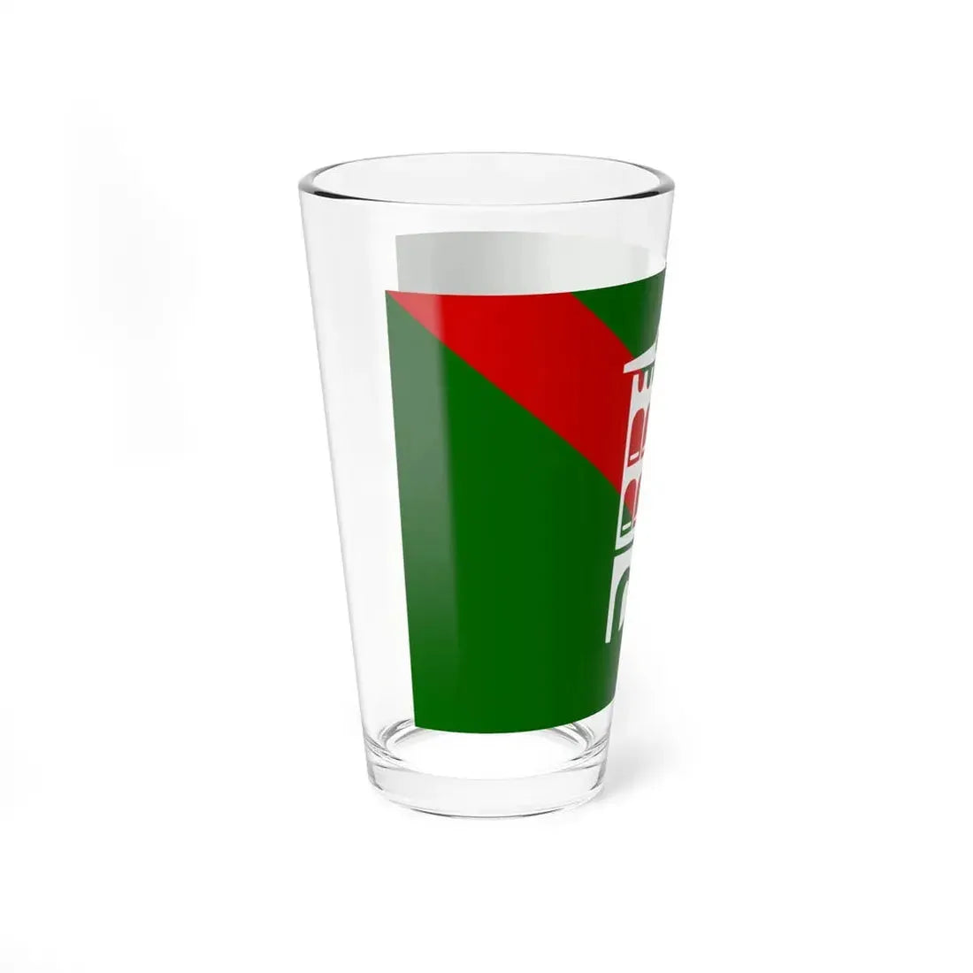 Flag of Borghesiana (Italy) Pint Glass 16oz - Go Mug Yourself