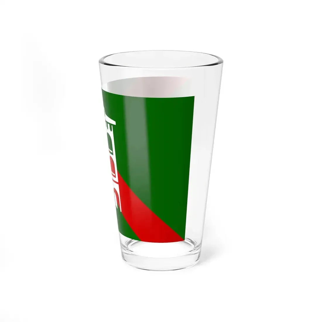 Flag of Borghesiana (Italy) Pint Glass 16oz - Go Mug Yourself