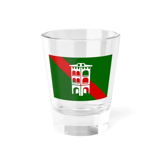 Flag of Borghesiana (Italy) Shot Glass 1.5oz 1.5oz - Go Mug Yourself