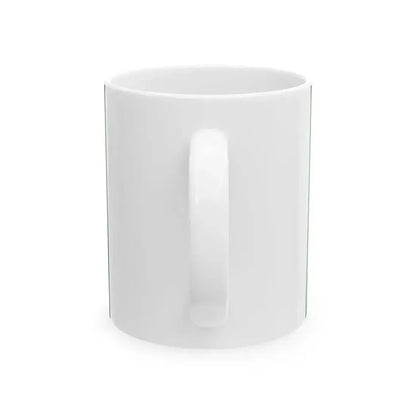 Flag of Borghesiana (Italy) White Coffee Mug - Go Mug Yourself