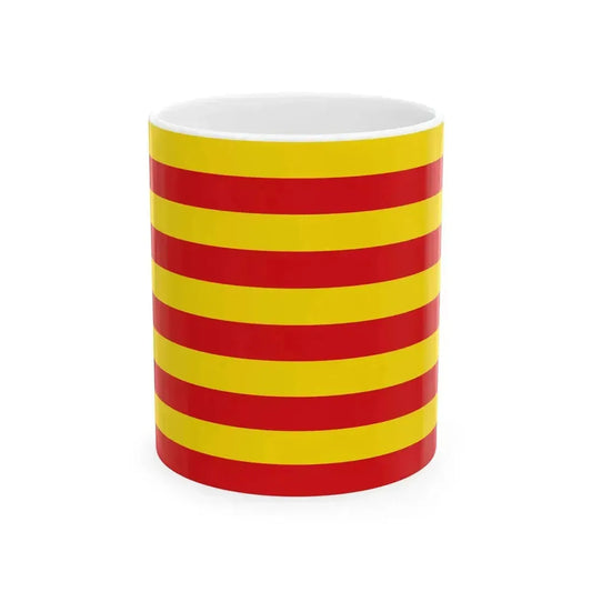 Flag of Borgloon (Belgium) White Coffee Mug 11oz - Go Mug Yourself