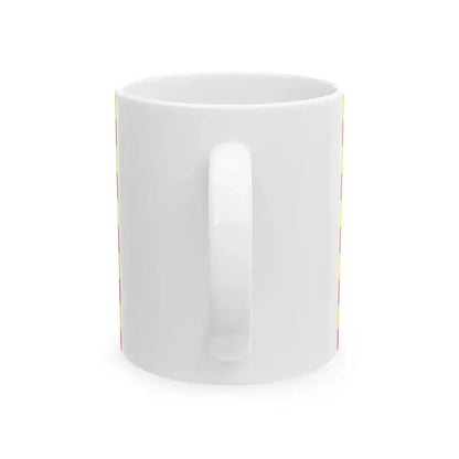 Flag of Borgloon (Belgium) White Coffee Mug - Go Mug Yourself