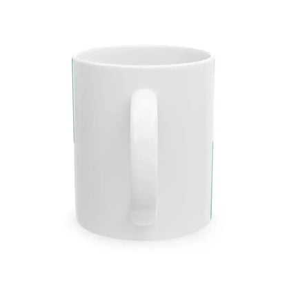Flag of Borjomi Municipality (Georgia) White Coffee Mug - Go Mug Yourself