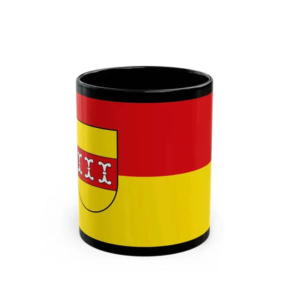 Flag of Borken Germany - Black Coffee Mug 11oz - Go Mug Yourself