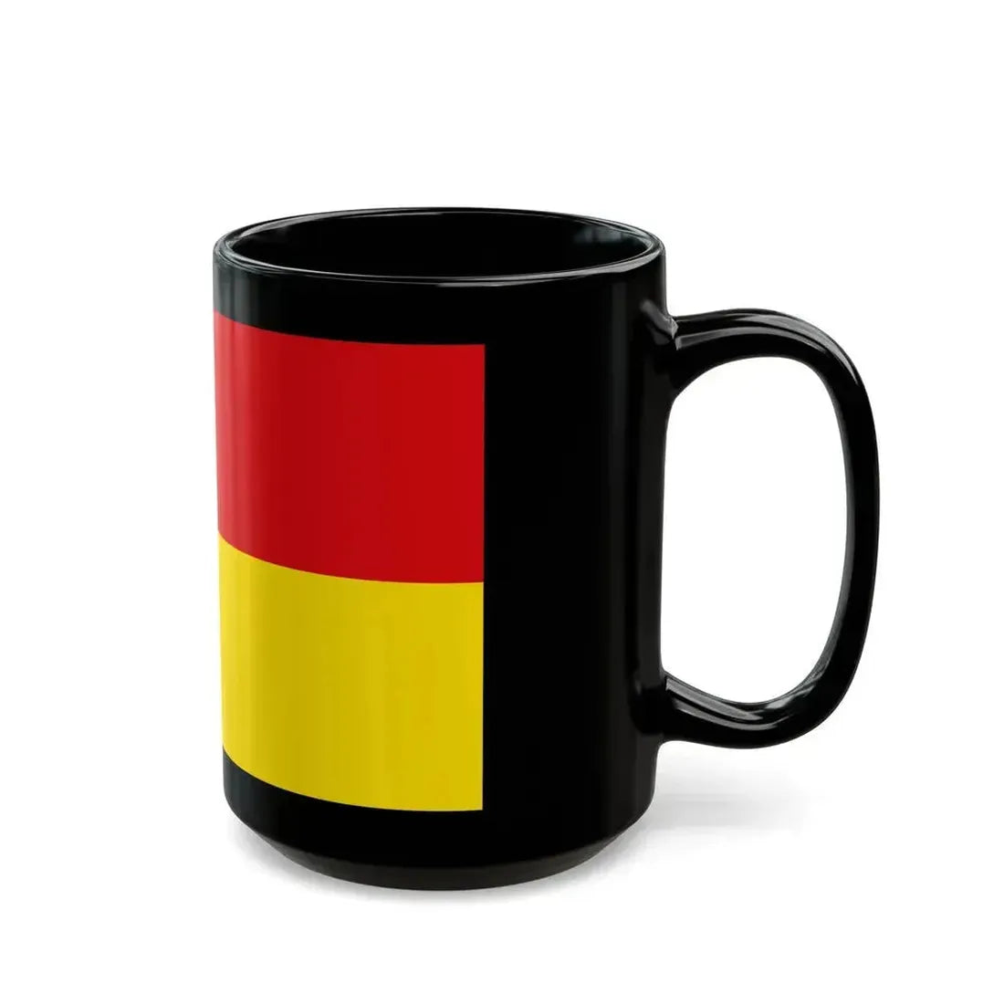 Flag of Borken Germany - Black Coffee Mug - Go Mug Yourself