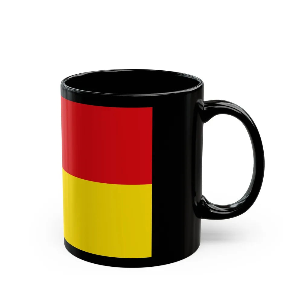 Flag of Borken Germany - Black Coffee Mug-Go Mug Yourself