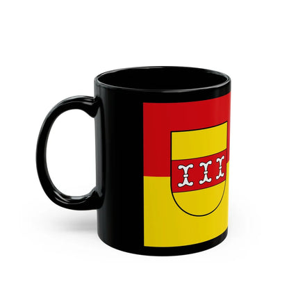 Flag of Borken Germany - Black Coffee Mug-Go Mug Yourself