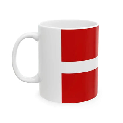 Flag of Bormio (Italy) White Coffee Mug - Go Mug Yourself