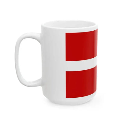 Flag of Bormio (Italy) White Coffee Mug - Go Mug Yourself