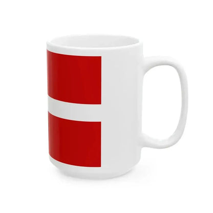 Flag of Bormio (Italy) White Coffee Mug - Go Mug Yourself