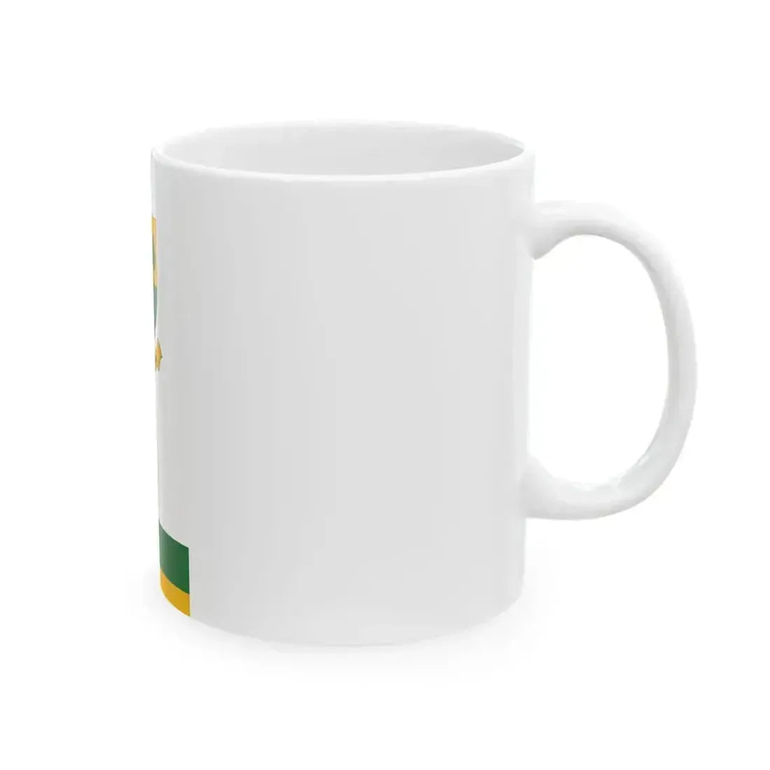 Flag of Borota vertical (Hungary) White Coffee Mug - Go Mug Yourself