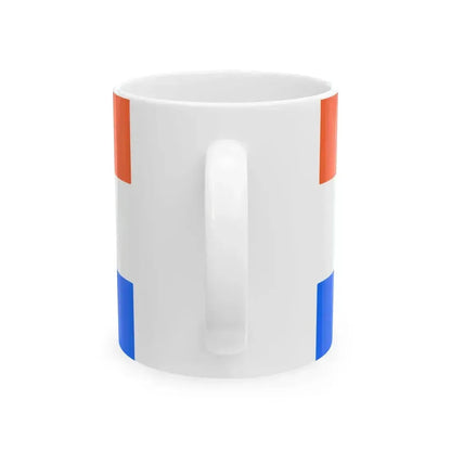 Flag of Borough of the Bronx (United States) White Coffee Mug - Go Mug Yourself
