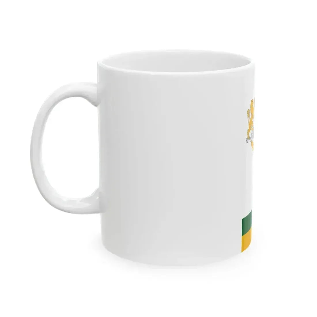Flag of Borsfa (Hungary) White Coffee Mug - Go Mug Yourself