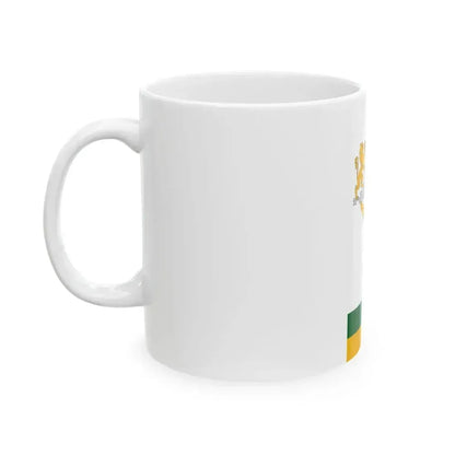 Flag of Borsfa (Hungary) White Coffee Mug - Go Mug Yourself