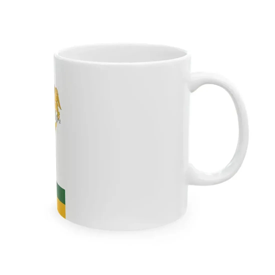 Flag of Borsfa (Hungary) White Coffee Mug - Go Mug Yourself