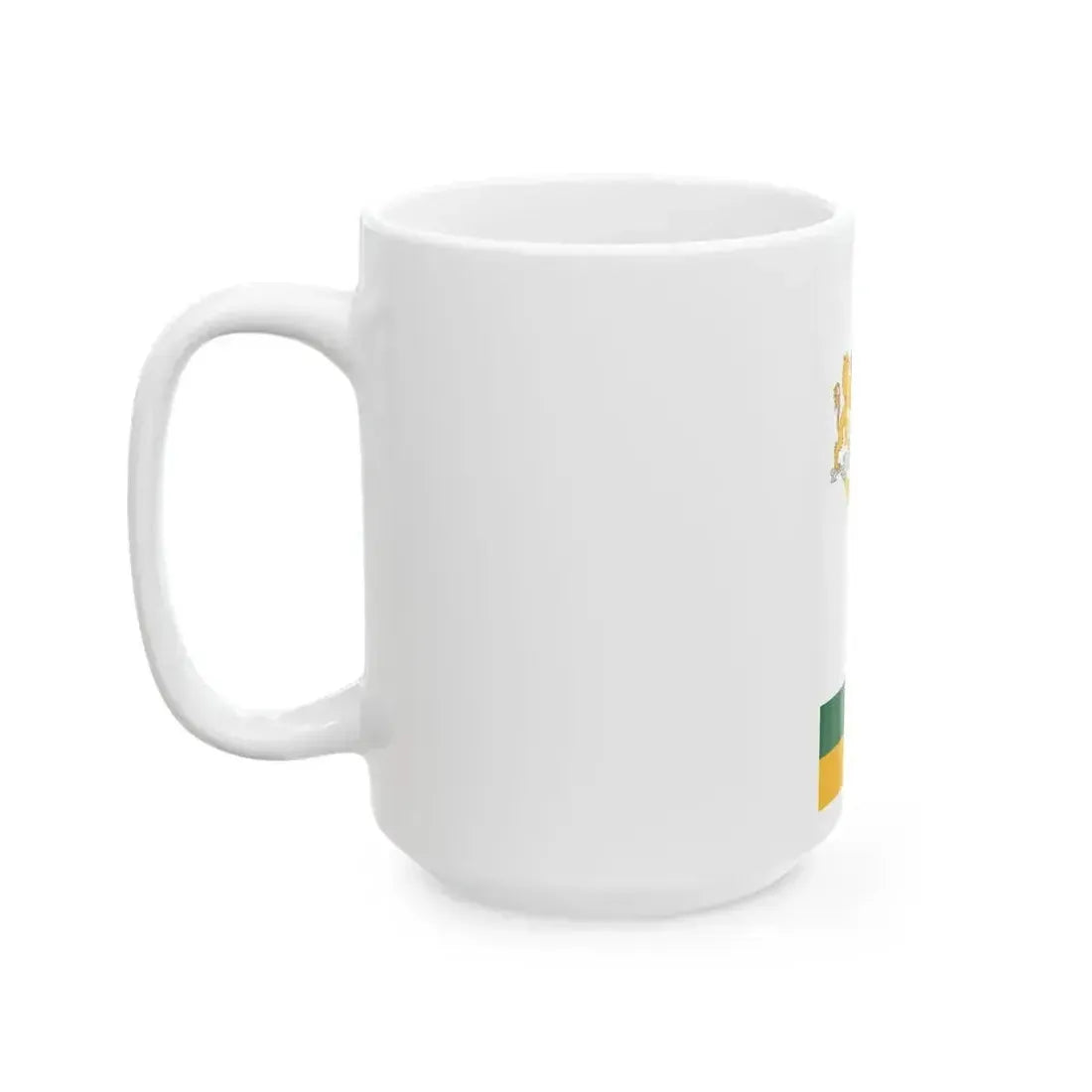 Flag of Borsfa (Hungary) White Coffee Mug - Go Mug Yourself