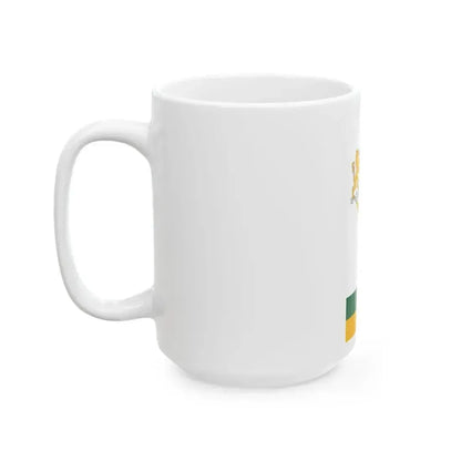 Flag of Borsfa (Hungary) White Coffee Mug - Go Mug Yourself