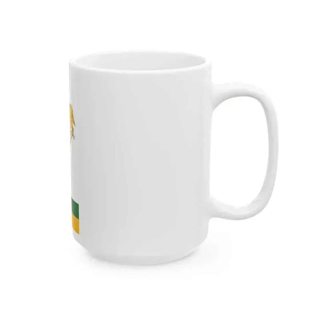 Flag of Borsfa (Hungary) White Coffee Mug - Go Mug Yourself