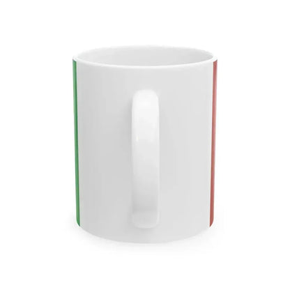 Flag of Borzavar (Hungary) White Coffee Mug - Go Mug Yourself