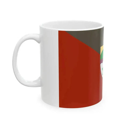 Flag of Borzavar (Hungary) White Coffee Mug - Go Mug Yourself