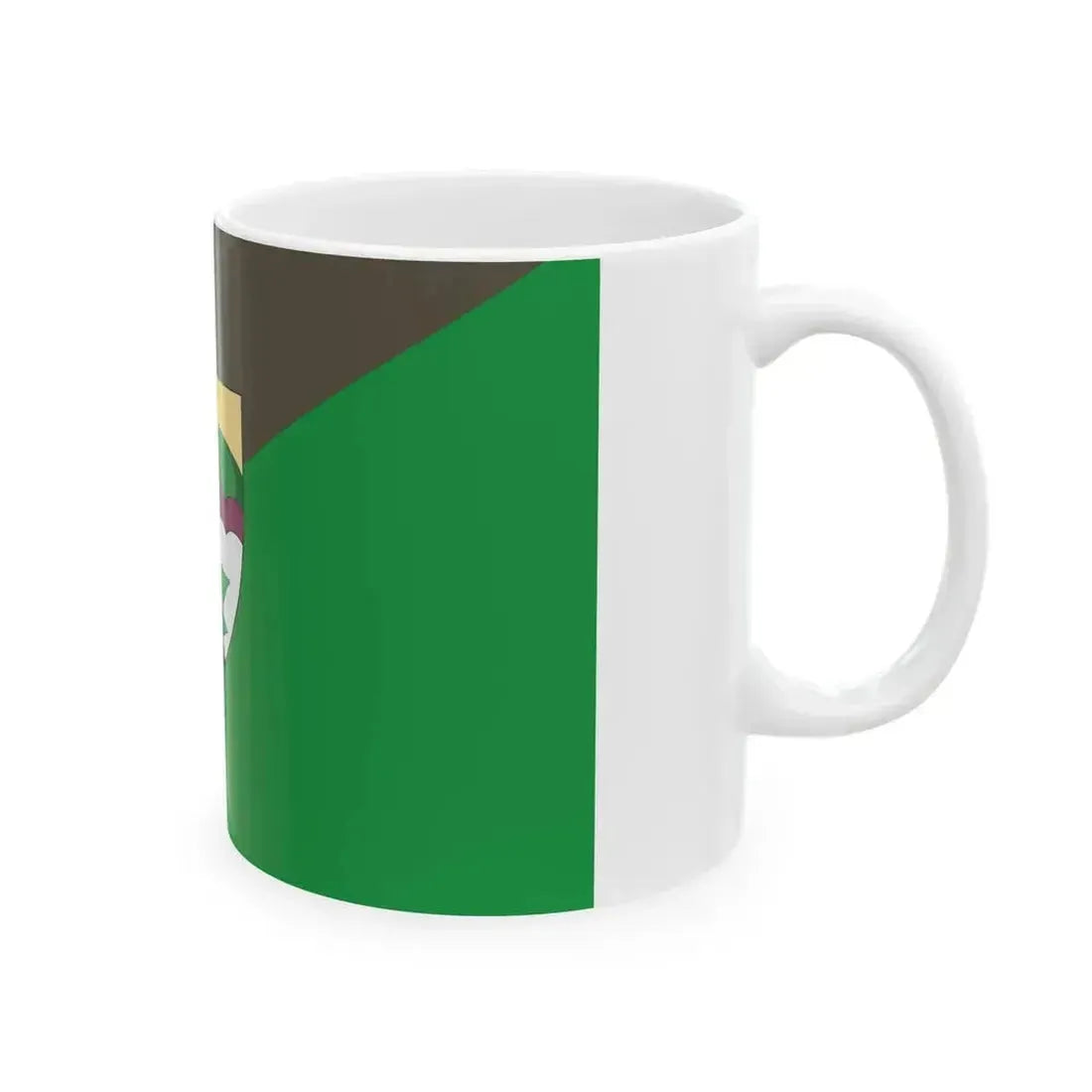 Flag of Borzavar (Hungary) White Coffee Mug - Go Mug Yourself