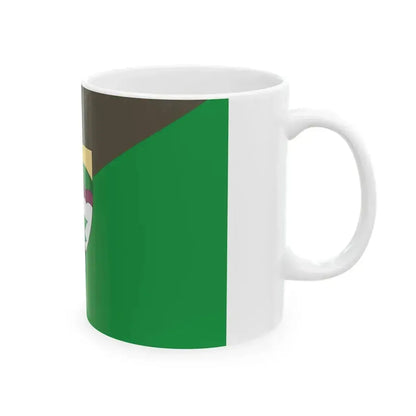 Flag of Borzavar (Hungary) White Coffee Mug - Go Mug Yourself