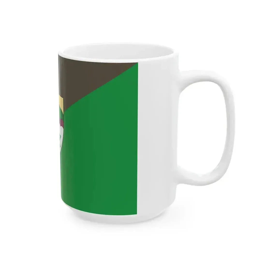 Flag of Borzavar (Hungary) White Coffee Mug - Go Mug Yourself