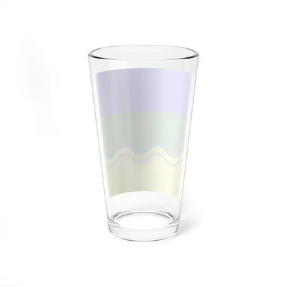Flag of Borzna Ukraine (Ukraine) Pint Glass 16oz - Go Mug Yourself