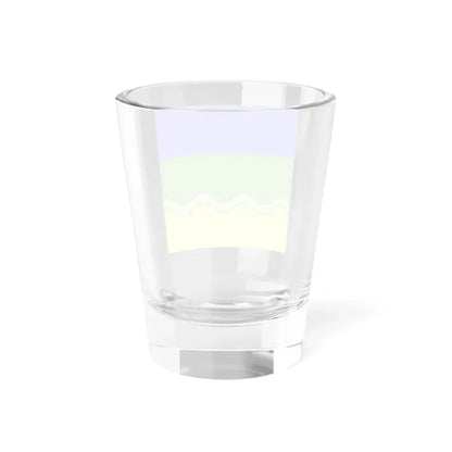 Flag of Borzna Ukraine (Ukraine) Shot Glass 1.5oz - Go Mug Yourself