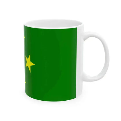 Flag of Bosnia 1831-1832 (Bosnia and Herzegovina) White Coffee Mug - Go Mug Yourself