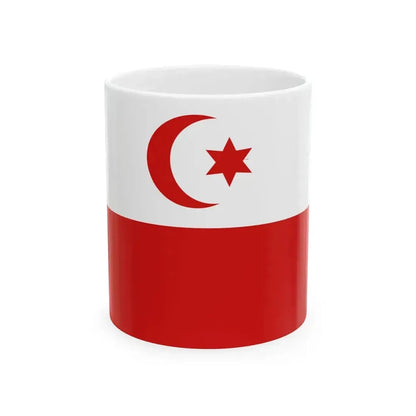 Flag of Bosnia 1875-1877 (Bosnia and Herzegovina) White Coffee Mug 11oz - Go Mug Yourself
