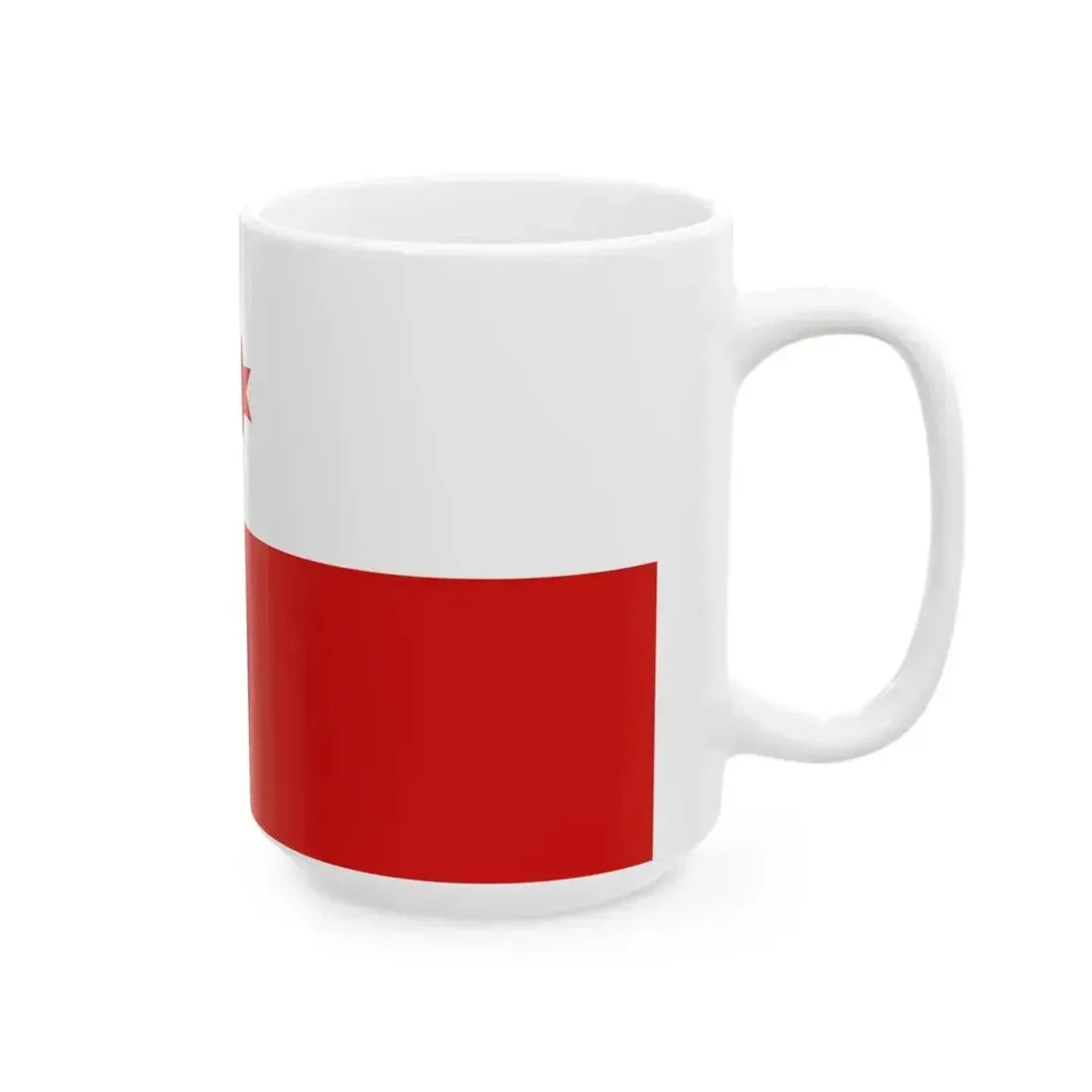 Flag of Bosnia 1875-1877 (Bosnia and Herzegovina) White Coffee Mug - Go Mug Yourself