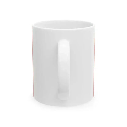Flag of Bosnia and Herzegovina 1946-1992 3-2 (Bosnia and Herzegovina) White Coffee Mug - Go Mug Yourself
