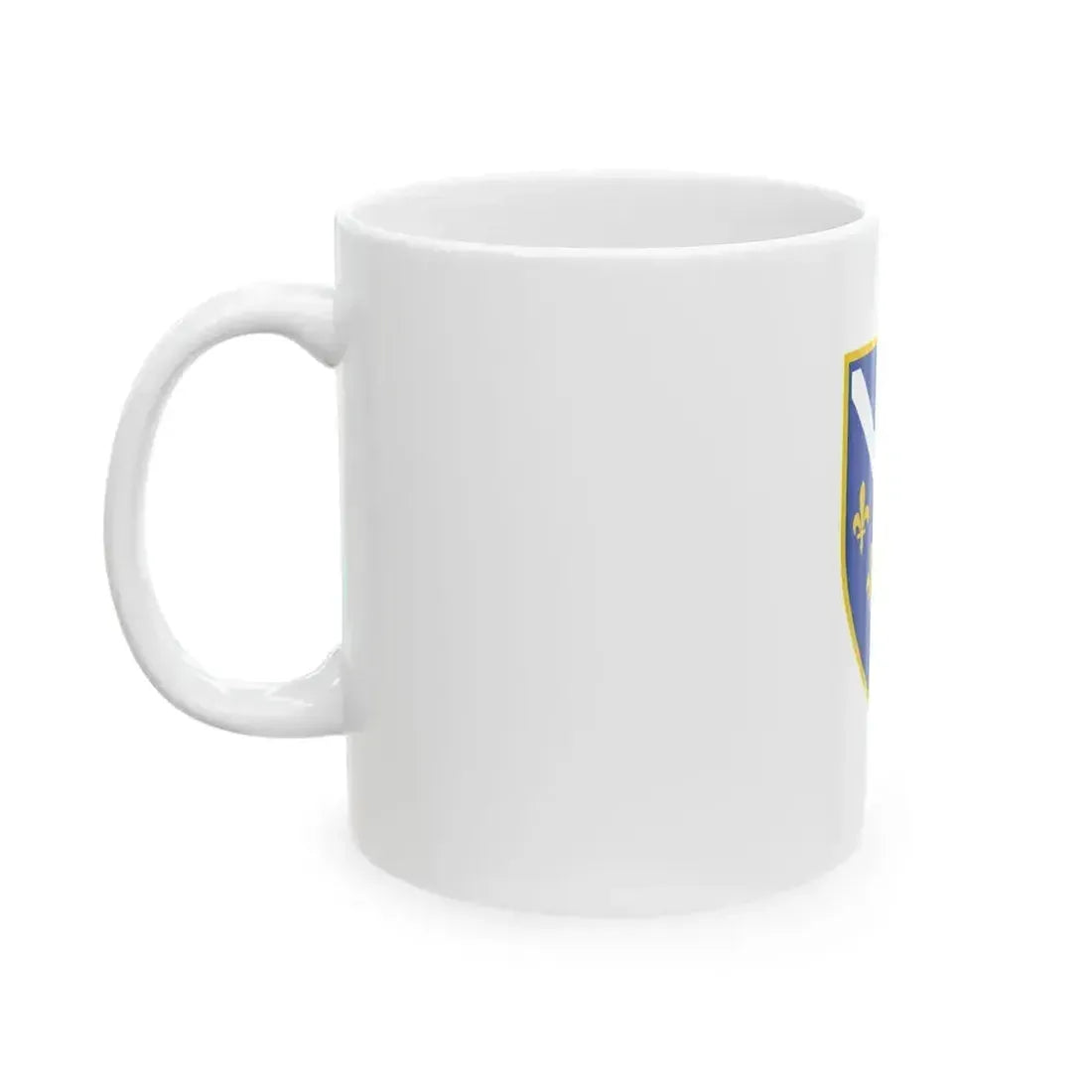 Flag of Bosnia and Herzegovina 1992-1998 3-2 (Bosnia and Herzegovina) White Coffee Mug - Go Mug Yourself