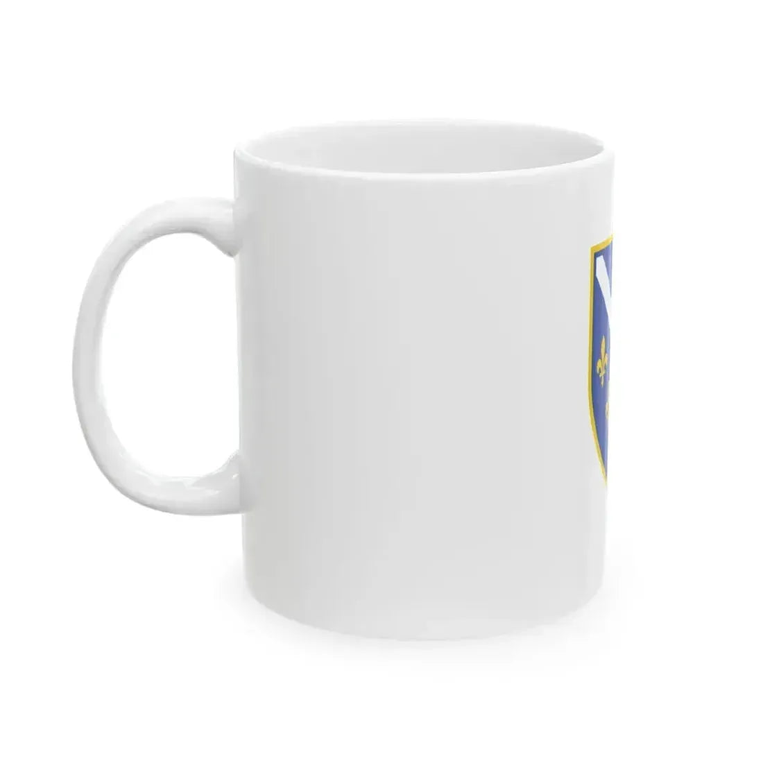 Flag of Bosnia and Herzegovina 1992-1998 (Bosnia and Herzegovina) White Coffee Mug - Go Mug Yourself