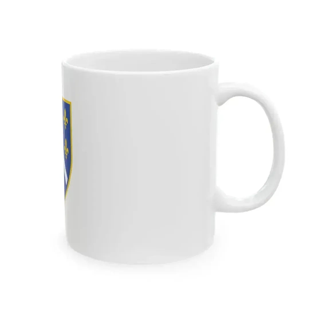 Flag of Bosnia and Herzegovina 1992-1998 (Bosnia and Herzegovina) White Coffee Mug - Go Mug Yourself