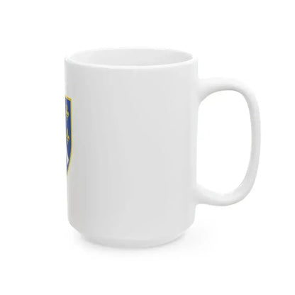 Flag of Bosnia and Herzegovina 1992-1998 (Bosnia and Herzegovina) White Coffee Mug - Go Mug Yourself