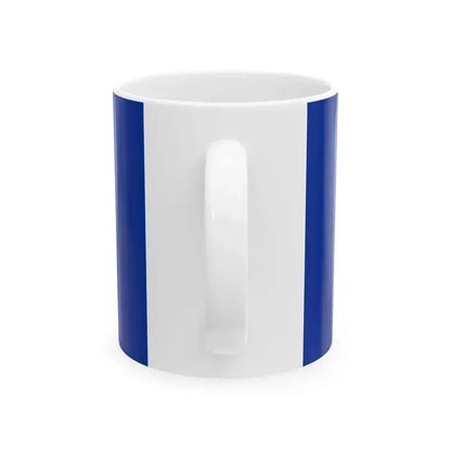 Flag of Bosnia and Herzegovina 1998 (Bosnia and Herzegovina) White Coffee Mug - Go Mug Yourself