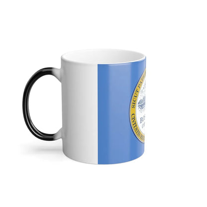 Flag of Boston - Color Changing Coffee Mug-Go Mug Yourself