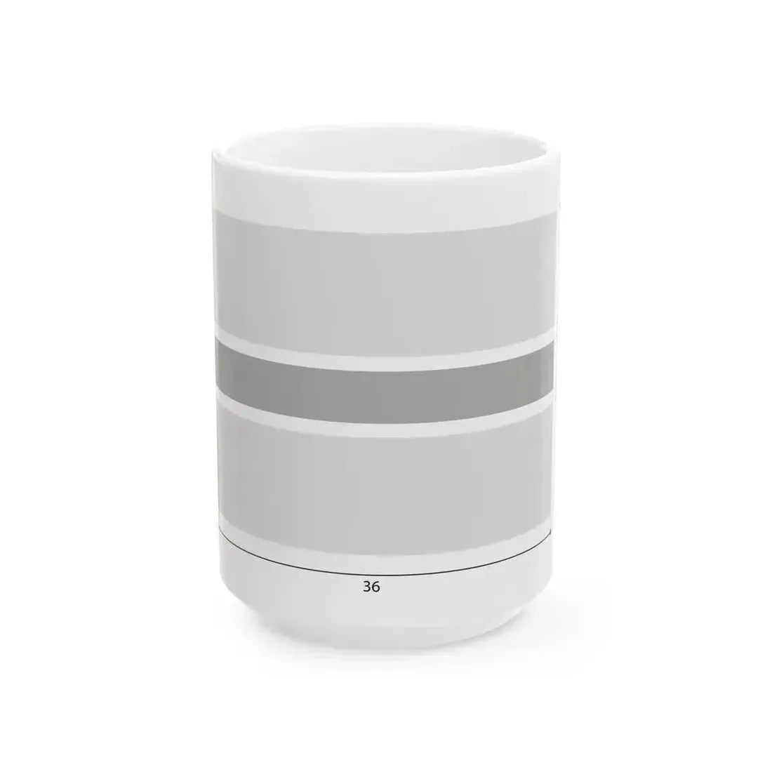 Flag of Botswana construction (Botswana) White Coffee Mug 15oz - Go Mug Yourself