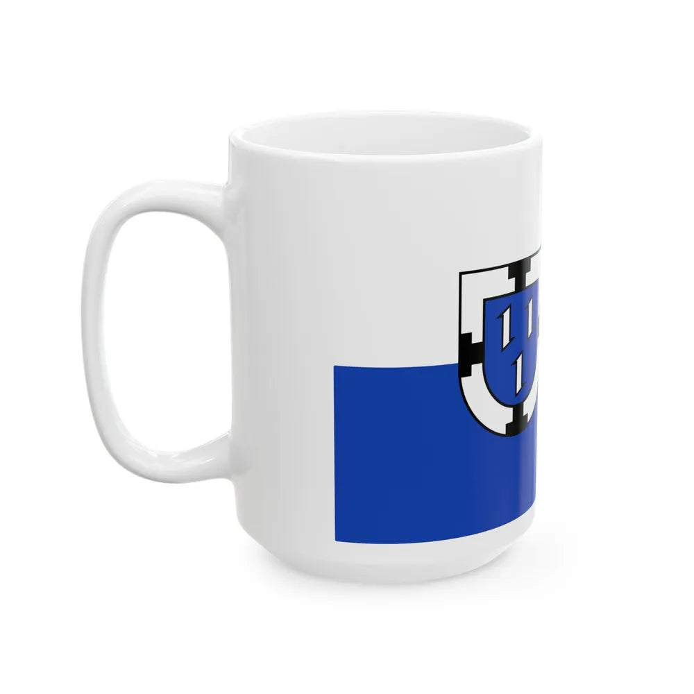 Flag of Bottrop Germany - White Coffee Mug-Go Mug Yourself