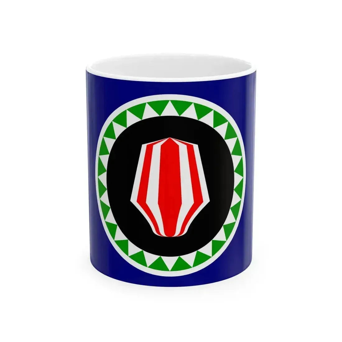 Flag of Bougainville (Guinea) White Coffee Mug 11oz - Go Mug Yourself