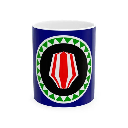 Flag of Bougainville (Guinea) White Coffee Mug 11oz - Go Mug Yourself