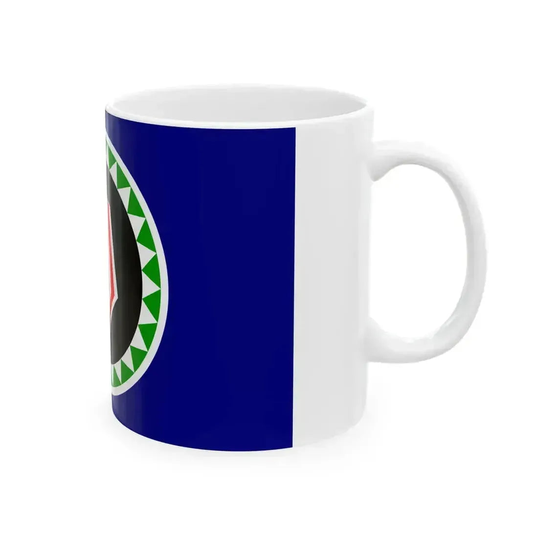 Flag of Bougainville (Guinea) White Coffee Mug - Go Mug Yourself
