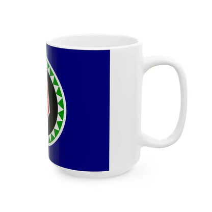 Flag of Bougainville (Guinea) White Coffee Mug - Go Mug Yourself