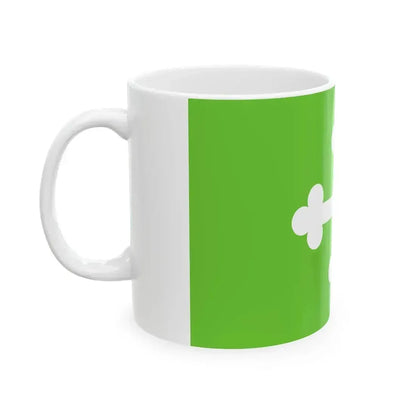 Flag of Bourg-en-Bresse (France) White Coffee Mug - Go Mug Yourself