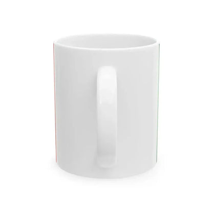Flag of Bourges (France) White Coffee Mug - Go Mug Yourself