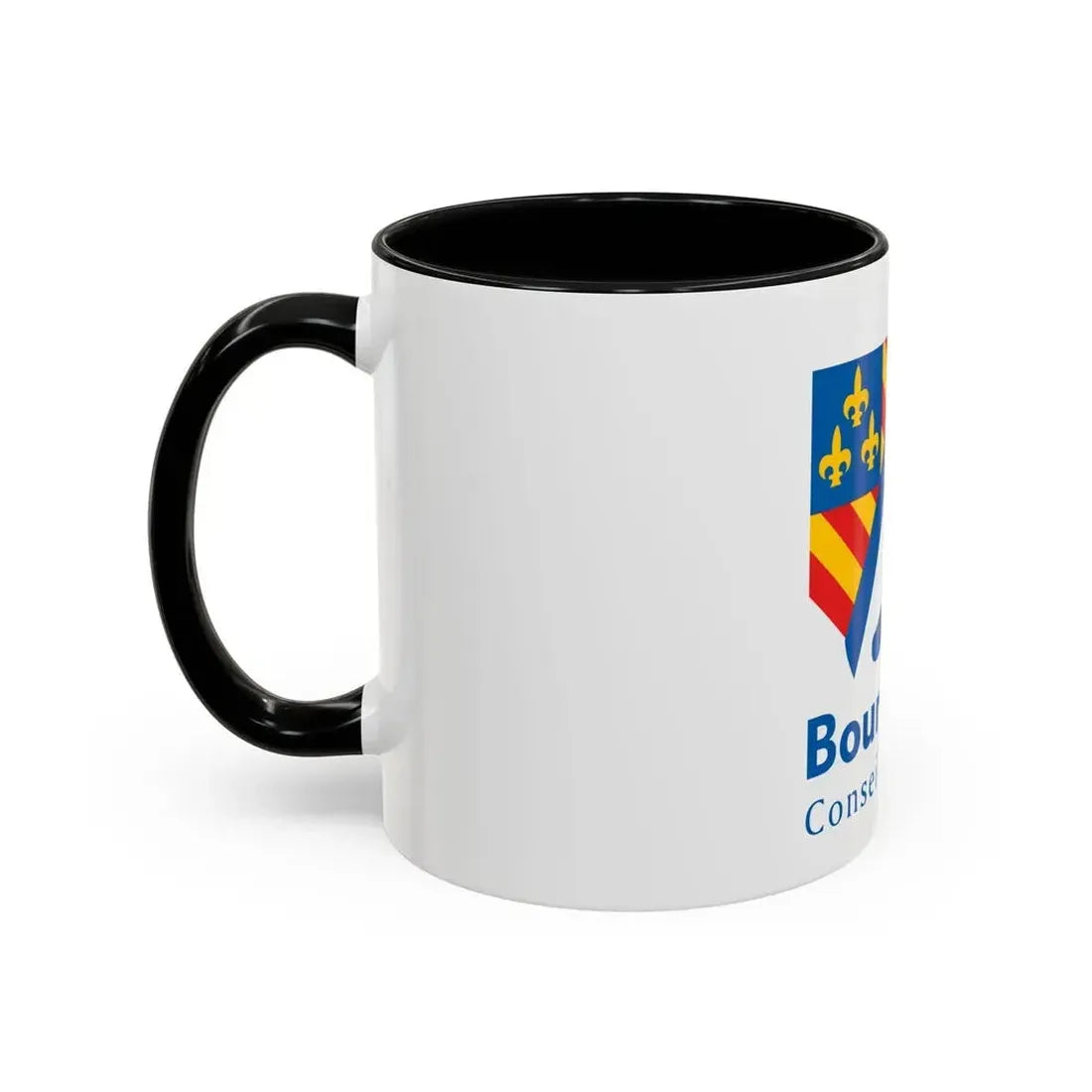Flag of Bourgogne France 2 - Accent Coffee Mug - Go Mug Yourself