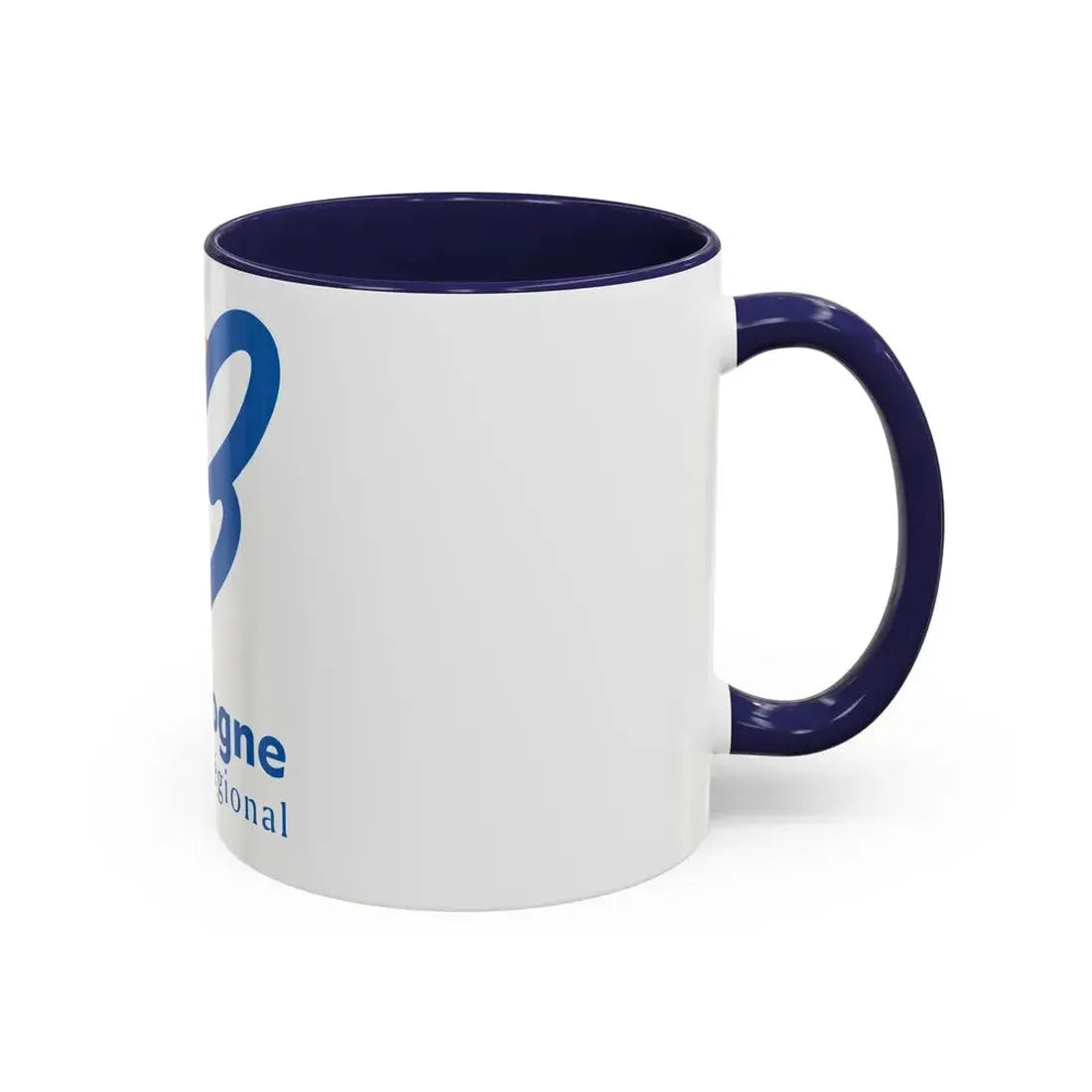 Flag of Bourgogne France 2 - Accent Coffee Mug - Go Mug Yourself